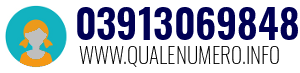 Numero di telefono 03913069848 03913069848