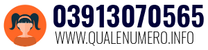 Numero di telefono 03913070565 03913070565