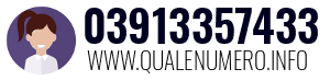Numero di telefono 03913357433 03913357433