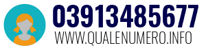 Numero di telefono 03913485677 03913485677