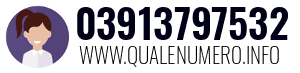 Numero di telefono 03913797532 03913797532