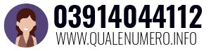 Numero di telefono 03914044112 03914044112
