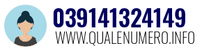 Numero di telefono 039141324149 039141324149