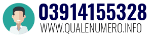 Numero di telefono 03914155328 03914155328