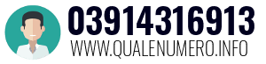 Numero di telefono 03914316913 03914316913