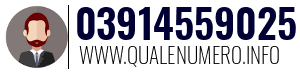 Numero di telefono 03914559025 03914559025