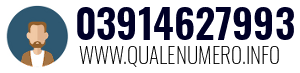 Numero di telefono 03914627993 03914627993