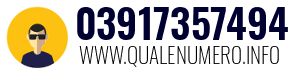 Numero di telefono 03917357494 03917357494