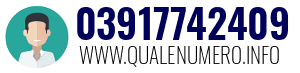 Numero di telefono 03917742409 03917742409