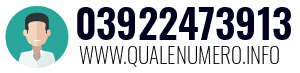 Numero di telefono 03922473913 03922473913