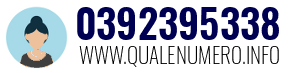 Numero di telefono 0392395338 0392395338