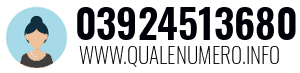 Numero di telefono 03924513680 03924513680