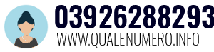 Numero di telefono 03926288293 03926288293