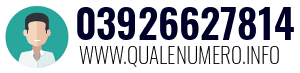 Numero di telefono 03926627814 03926627814