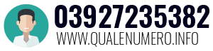 Numero di telefono 03927235382 03927235382
