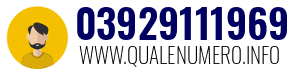 Numero di telefono 03929111969 03929111969