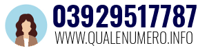 Numero di telefono 03929517787 03929517787