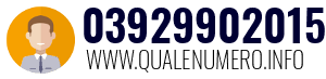 Numero di telefono 03929902015 03929902015