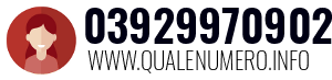 Numero di telefono 03929970902 03929970902