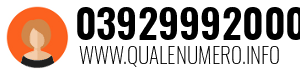 Numero di telefono 03929992000 03929992000
