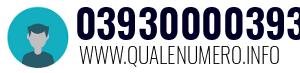 Numero di telefono 03930000393 03930000393