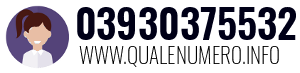 Numero di telefono 03930375532 03930375532