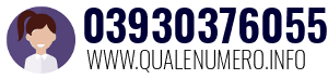Numero di telefono 03930376055 03930376055