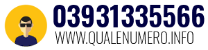 Numero di telefono 03931335566 03931335566
