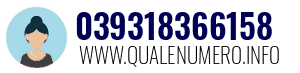 Numero di telefono 039318366158 039318366158