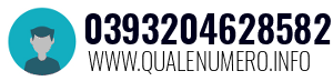 Numero di telefono 0393204628582 0393204628582