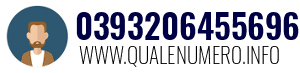 Numero di telefono 0393206455696 0393206455696