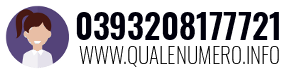 Numero di telefono 0393208177721 0393208177721