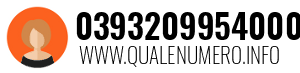 Numero di telefono 03932099540000 03932099540000
