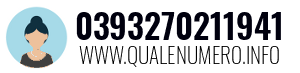 Numero di telefono 0393270211941 0393270211941