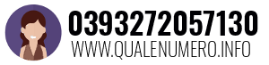 Numero di telefono 0393272057130 0393272057130