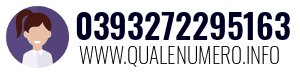 Numero di telefono 0393272295163 0393272295163