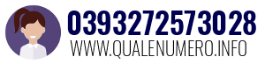 Numero di telefono 0393272573028 0393272573028
