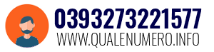Numero di telefono 0393273221577 0393273221577