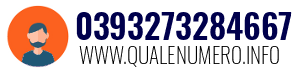 Numero di telefono 0393273284667 0393273284667