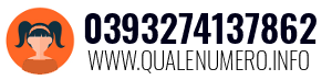 Numero di telefono 0393274137862 0393274137862