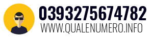 Numero di telefono 0393275674782 0393275674782