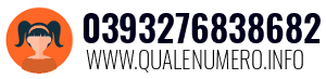 Numero di telefono 0393276838682 0393276838682