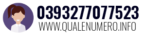 Numero di telefono 0393277077523 0393277077523