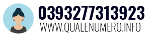 Numero di telefono 0393277313923 0393277313923