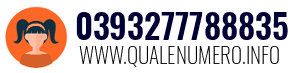 Numero di telefono 0393277788835 0393277788835