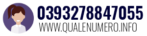 Numero di telefono 0393278847055 0393278847055