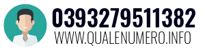 Numero di telefono 0393279511382 0393279511382