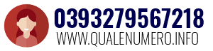 Numero di telefono 0393279567218 0393279567218