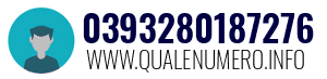Numero di telefono 0393280187276 0393280187276