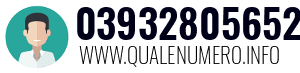Numero di telefono 03932805652 03932805652
